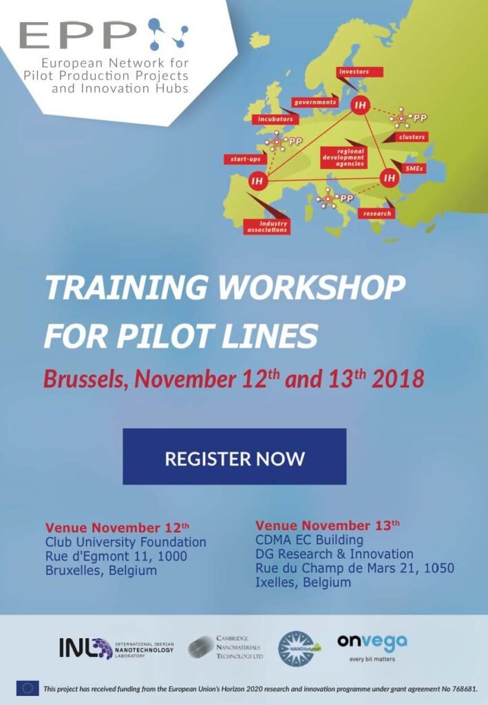 Training Workshop for Pilot Lines