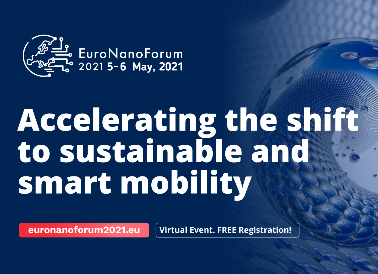 EuroNanoForum 2021 fuels the discussion around moving towards sustainable and smart mobility